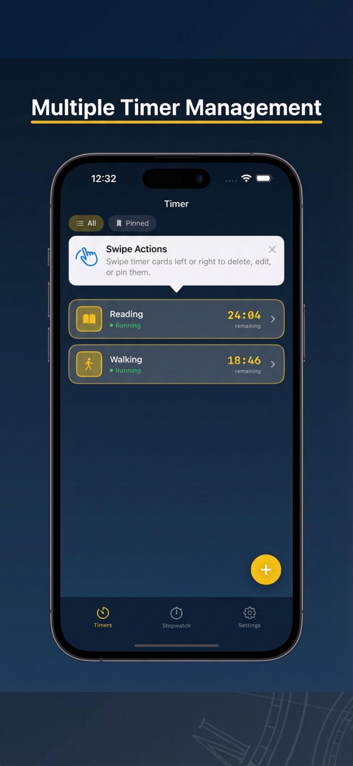 Just Timer - 複数タイマー管理
